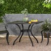 Outdoor Table, Bistro Table With Lightweight Aluminium Frame, Scratch -resistant 39" Outdoor Table For Garden, Backyard, Yard, 39.5"Lx39.5"Wx29.50"H - 2 of 4