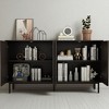 Modern Sideboard Buffet Cabinet with Adjustable Shelves, Accent Storage Hutch for Dining Room, Living Room, Bedroom, or Kitchen - 3 of 4