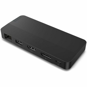 Lenovo USB-C Dual Display Travel Dock (w/ adapter) - Lenovo USB-C