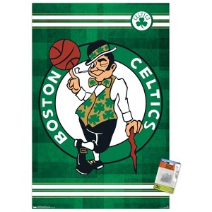 Trends International NBA Boston Celtics - Logo 14 Unframed Wall Poster Prints - 1 of 4