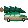 Gemmy Christmas Inflatable Griswold Station Wagon with Tree and Squirrel, 4.5 ft Tall - 4 of 4