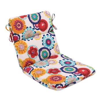 Crosby Floral Outdoor Chair Cushion - Pillow Perfect