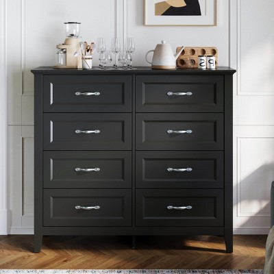 Drawers Dresser for Bedroom, Wood Bedroom Dresser Farmhouse Drawer Chest