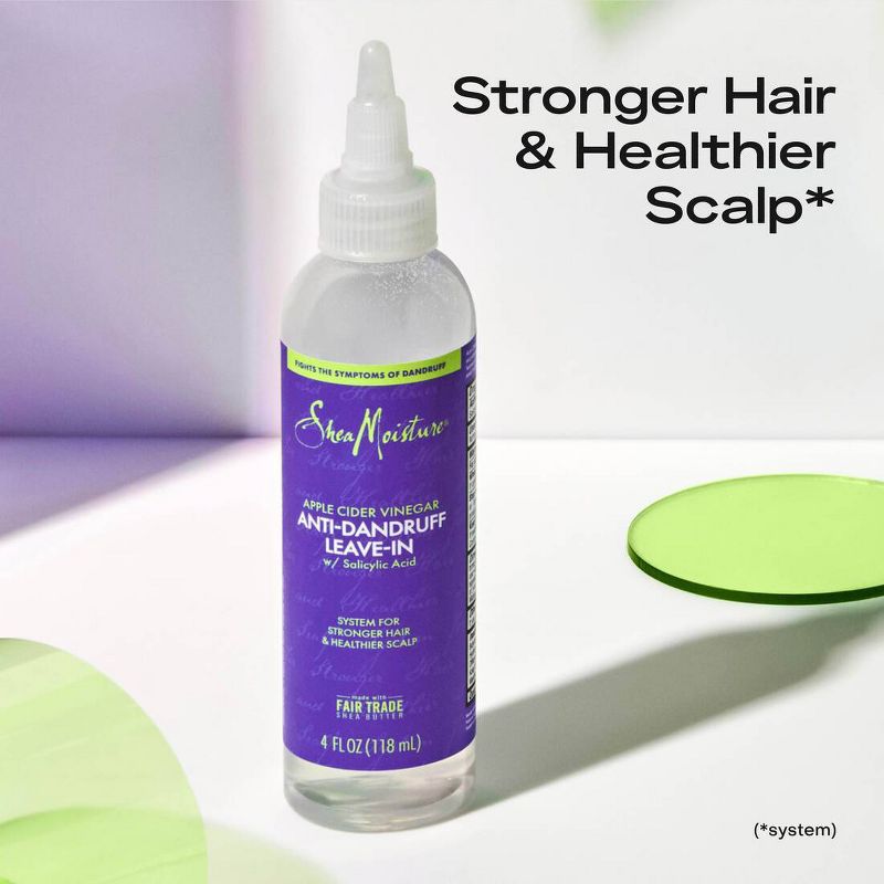 SheaMoisture Apple Cider Vinegar Anti-Dandruff Leave-In Hair Care System - 4 fl oz, 6 of 16