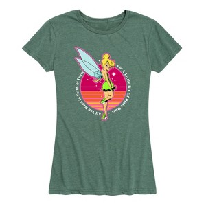 Women's - Peter Pan - Tinker Bell Little Bit Of Pixie Dust Short Sleeve Graphic T-Shirt - 1 of 4