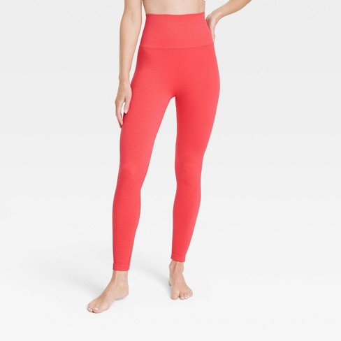 Women's Seamless High-rise Leggings - All In Motion™ Pink Xl : Target