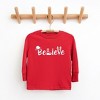 The Juniper Shop Believe Christmas Toddler Long Sleeve Tee - 2 of 3