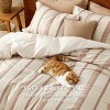 Cotton Duvet Cover Boho Textured Embroidery Jacquard Duvet Cover Set Soft and Breathable Bedding Set for All Seasons - 4 of 4