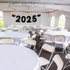 Big Dot of Happiness Tassel Worth The Hassle - Gold - Large Graduation Party Decorations - 2025 - Outdoor Letter Banner - 3 of 4