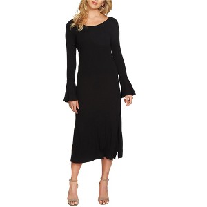 1.STATE Womens Ribbed Midi Dress - 1 of 1
