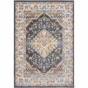 Hauteloom Haymond Brown Medallion Area Rug - 1 of 4