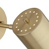 360 Lighting Carla Modern Wall Lamp Polished Brass Hardwire 5" Light Fixture Adjustable Cylinder Down Shade for Bedroom Reading Living Room Hallway - 3 of 4