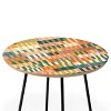 Gigi Rosado Pastel Mosaic Side Round Table - Deny Designs - image 2 of 4