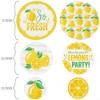 Big Dot of Happiness So Fresh - Lemon - Citrus Lemonade Party Giant Circle Confetti - Party Decorations - Large Confetti 27 Count - 2 of 4