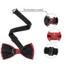Allegra K Men's Pre-Tied Adjustable Polka Dots Tuxedo Work Party Prom Bow Ties - 3 of 4