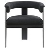 Meridian Furniture,Romeo Boucle Fabric Dining Chair, Set of 2 - 3 of 4