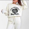 Simply Sage Market Original Tiny House Dwellers Lightweight Garment Dyed Sweatshirt - XL - Ivory - 2 of 4
