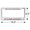 Kutztown University Full Size Standard License Plate Metal Frame - 4 of 4