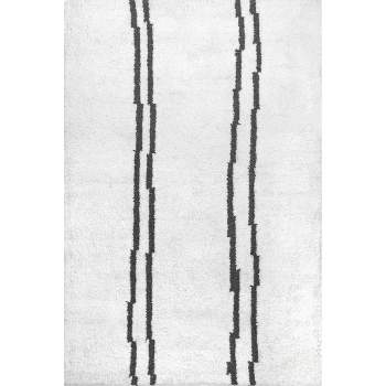 nuLOOM Isis Handmade Striped Modern Area Rug