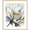 Amanti Art Outlined Floral I by Asia Jensen Wood Framed Wall Art Print - 4 of 4
