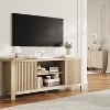 Mid Century TV Stand for TVs Up to 65 Inches,Modern Media Console with Storage Cabinets & Open Shelves - 2 of 4