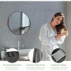 MyDepot Round Wall Mirror for Bathroom, Living Room, Entryway, Vanity Decor - 3 of 4