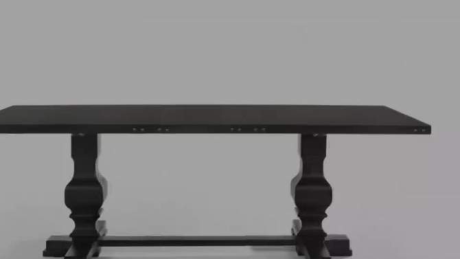 Morland Dining Table Vintage Black - Acme Furniture, 2 of 6, play video