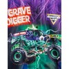 Monster Jam Grave Digger Adult Matching Family Hawaiian Button Down Dress Shirt - 2 of 4