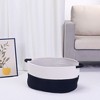 Unique Bargains Woven Handles Shelf Closet Storage Basket - 4 of 4