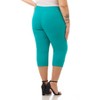 Rekucci Curvy Woman  Classic Pull-On Stretchy Straight Leg Capri - 3 of 4