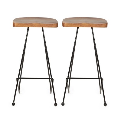 Target bar stools metal and outlet wood