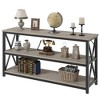 55'' Console Table, 3 - Tier Narrow Long Entryway Table with Storage - 2 of 4