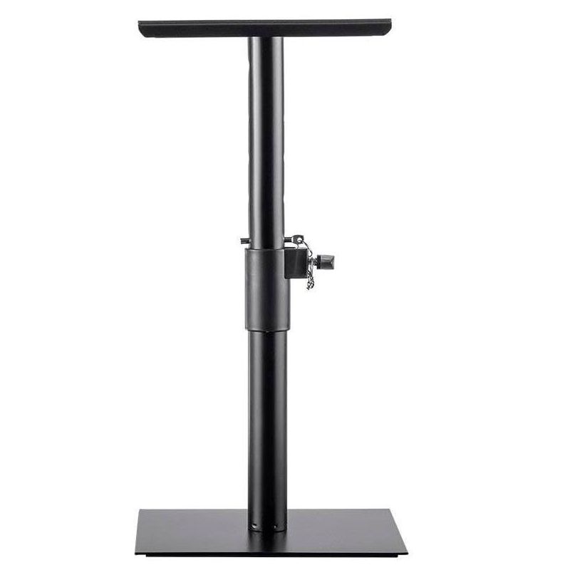 Monoprice Desktop Studio Monitor Stands (pair) Heavy Duty Steel, Adjustable Height, Support Up to 22 lbs, Includes Antislip Pads - Stage Right Series, 2 of 7