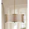 Giotta Drum Pendant Light - LIT4203 - Bronze - Safavieh - 3 of 4