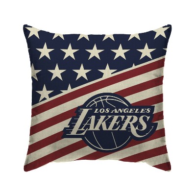 NBA Los Angeles Lakers Americana Decorative Throw Pillow