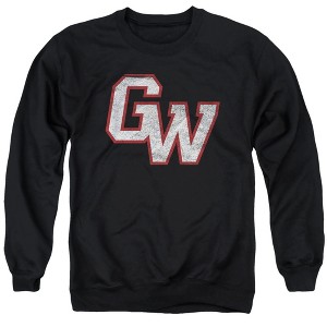 Gardner-Webb University Official Gardner-Webb Distressed Primary Logo Adult Crewneck Sweatshirt - 1 of 4