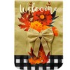 Briarwood Lane Fall Garden Flag 12x18 For Outdoor Fall Floral Mason Jar Burlap For Fall Garden Flag Flags For Outside - 3 of 4