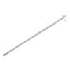 Haus of Brilliance Silver 1.0 Cttw Diamond Miracle-Set Square Milgrain Link Tennis Bracelet - 4 of 4