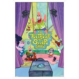 Trends International Nickelodeon The Patrick Star Show (2021) - Group One Sheet Framed Wall Poster Prints - 1 of 4