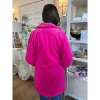 Women's Teddy Long Coat - SKIES ARE BLUE - 4 of 4
