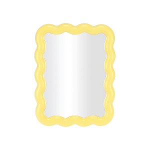 Unique Bargains Portable Rectangle Desktop Cosmetic Mirror 1 Pc - 1 of 3
