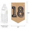 Big Dot of Happiness 18th Milestone Birthday - Birthday Party Bunting Banner - Vintage Party Decorations - Happy Birthday - 2 of 4