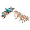Unique Bargains Women's Sparkly Bling Rhinestones Hair Clips Barrettes Hairpin 2 Pcs - 3 of 4