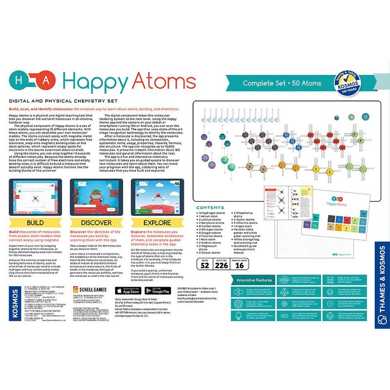 Thames & Kosmos Happy Atoms Complete Set, 2 of 7
