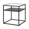 Metal Industrial Side Table in Black and Bronze Finish - Henn&Hart - 4 of 4