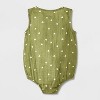 Baby Girls' Gauze Romper - Cat & Jack™ - 2 of 4