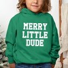 The Juniper Shop Merry Little Dude Toddler Graphic Hoodie - 2 of 3
