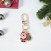 Unique Bargains Christmas Keychain Lobster Clasp Keychain Zinc Alloy 2.36" 1 Pc - 4 of 4