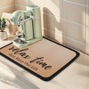 REGALWOVEN Large Diatomaceous Coffee Bar Mat, Quick Dry Dish Drying Mats for Kitchen Counter - 4 of 4