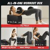 WARMOUNTS Hip Thrust Bench, 700Lbs Capacity Portable Glute Bridge Trainer for Home Gym - 2 of 4